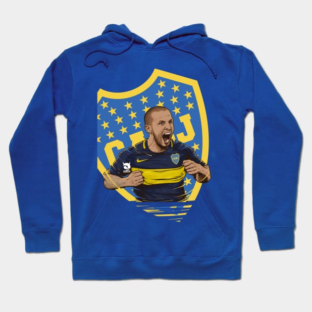 Pipa Boca Benedetto Juniors Hoodie by akyanyme